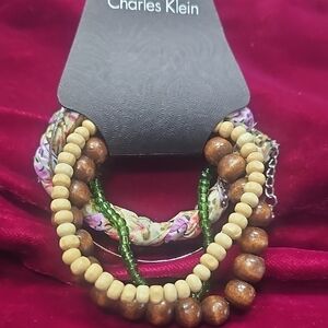 Multicolor Boho Beaded Bracelet Set‎ Of 5